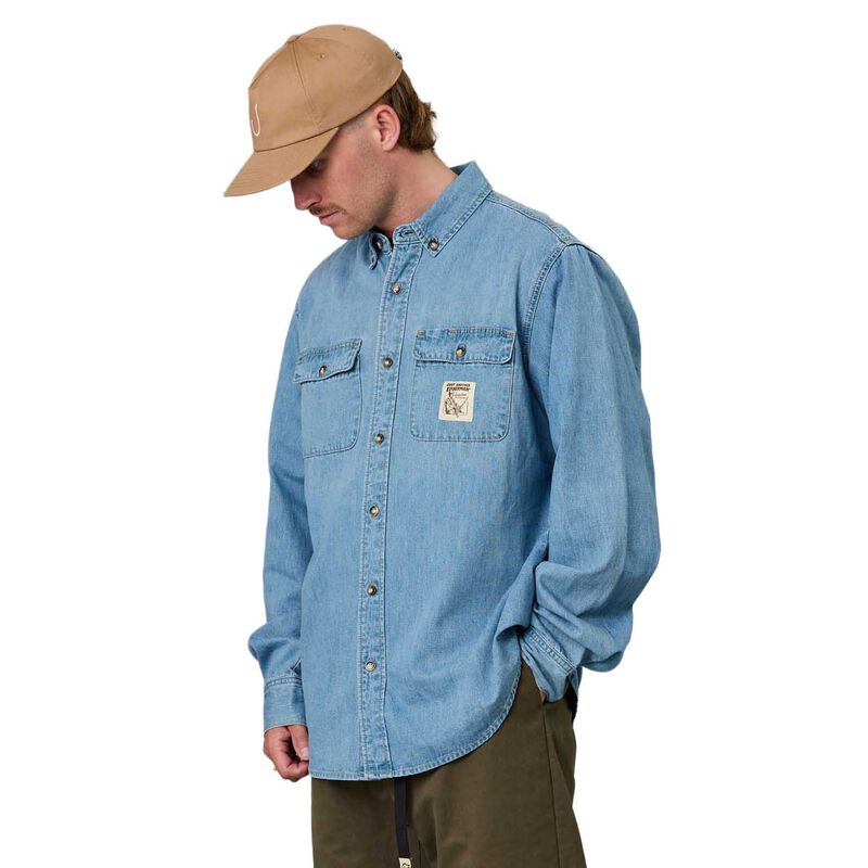 Just Another Fisherman Loyalty Denim Shirt image number 0
